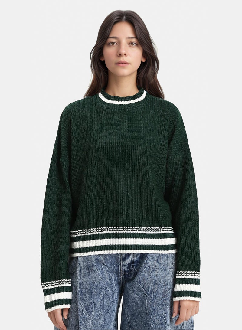 Ravin Women Long Sleeve Knit Pullover - Image 1